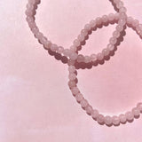 Esté Crystals crystal Rose Quartz Crystal Bracelet