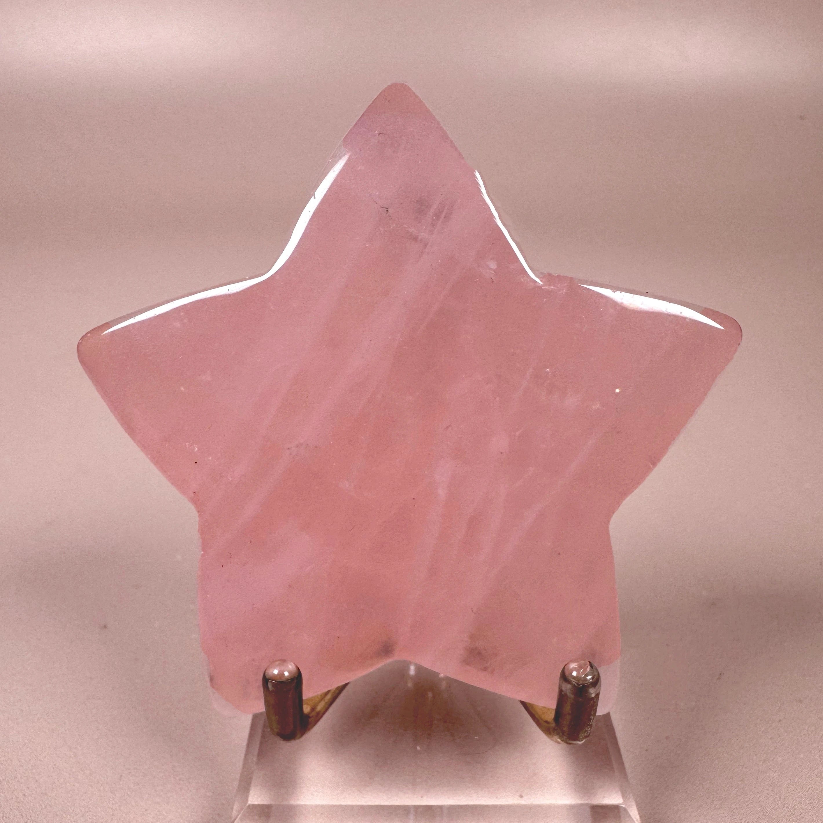 Esté Crystals crystal Rose Quartz Star