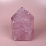 Esté Crystals crystal Rose Quartz Tower