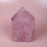 Esté Crystals crystal Rose Quartz Tower