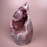 Esté Crystals crystal Roselle Pink Amethyst Flame
