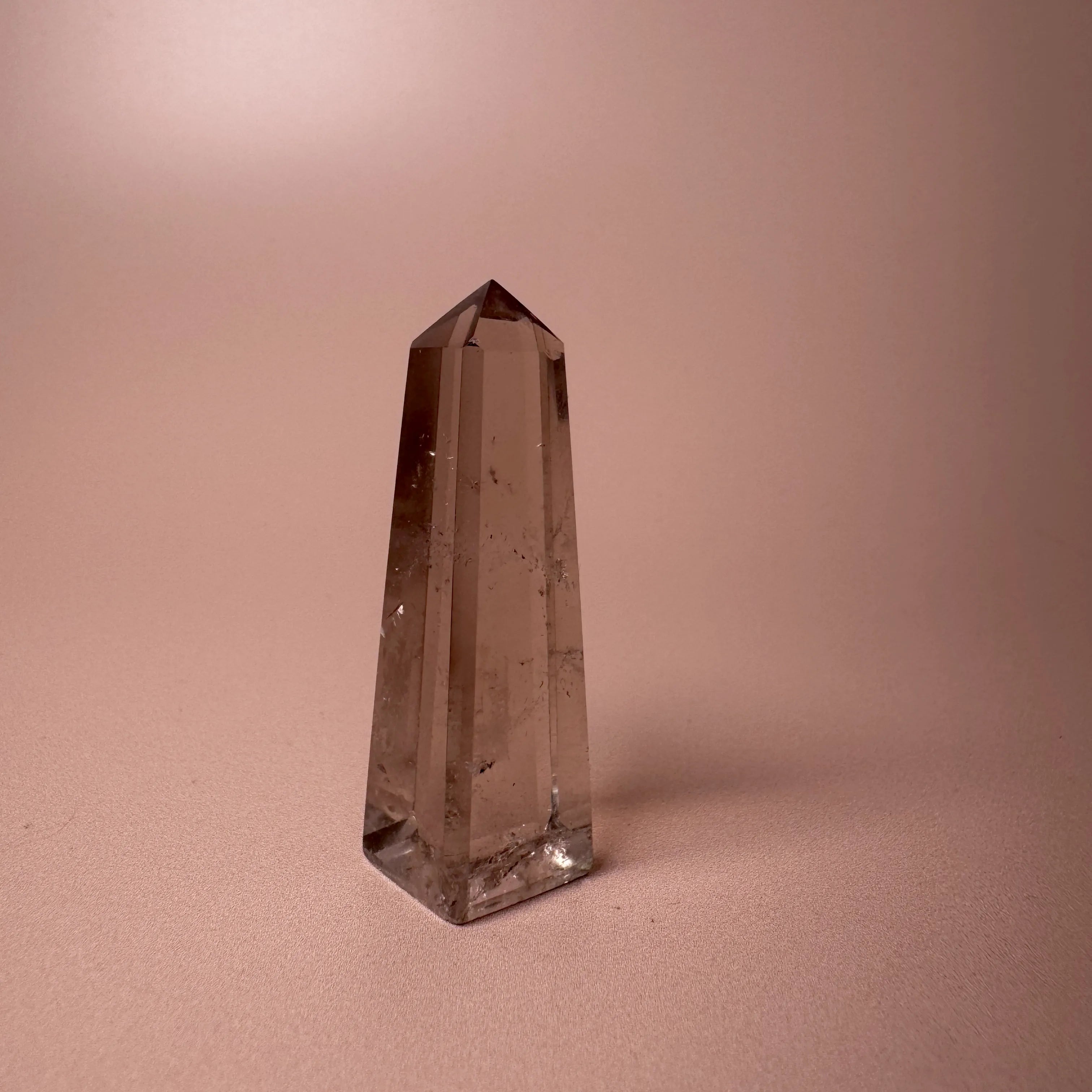 Esté Crystals crystal Small Smoky Quartz Tower