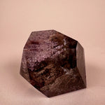 Esté Crystals crystal Smoky Freeform with Pink Lodolite