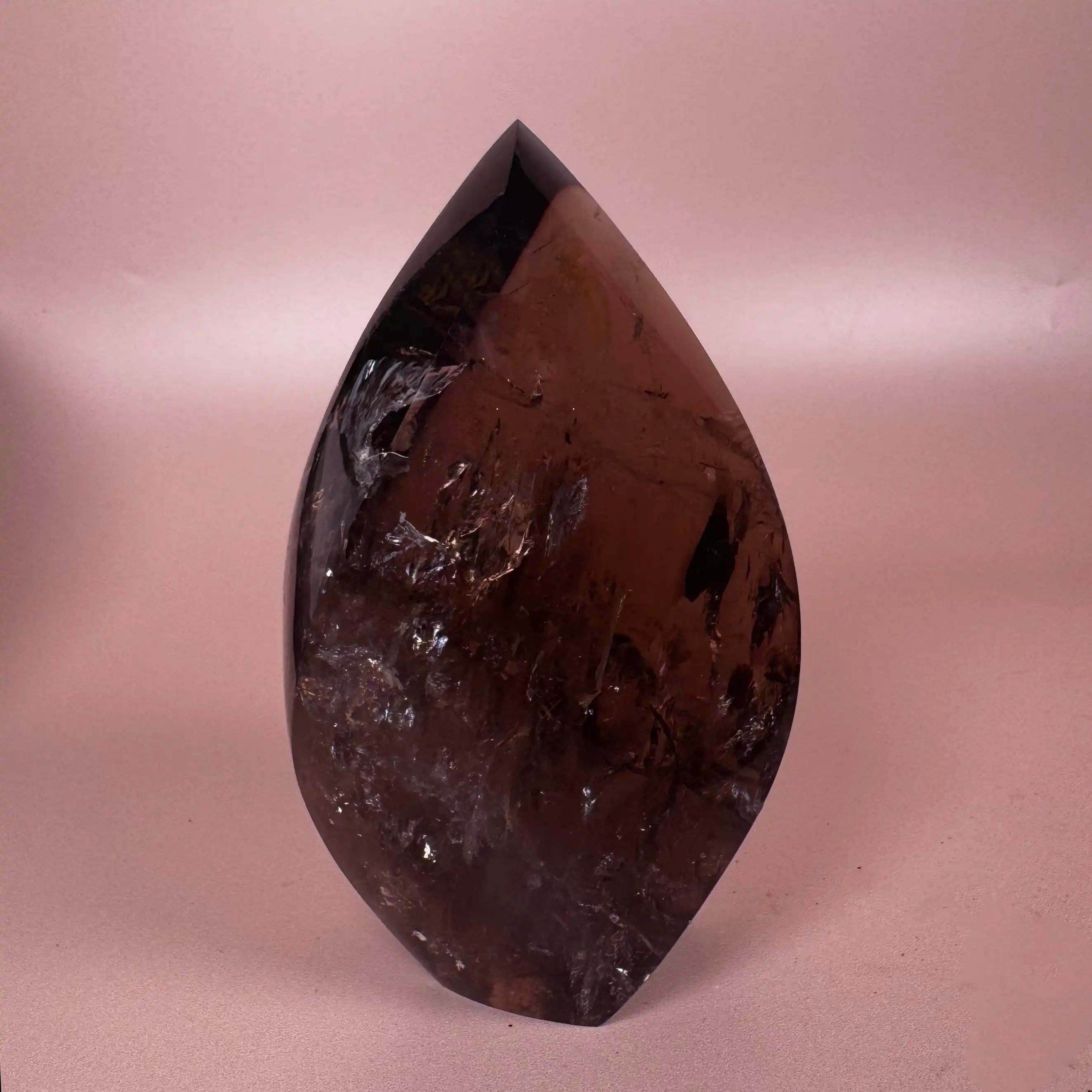 Esté Crystals crystal Smoky Quartz Flame