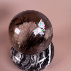 Esté Crystals crystal Smoky Quartz Sphere