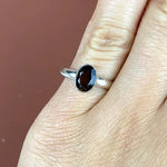 Esté Crystals crystal Smoky Quartz Sterling Silver Ring