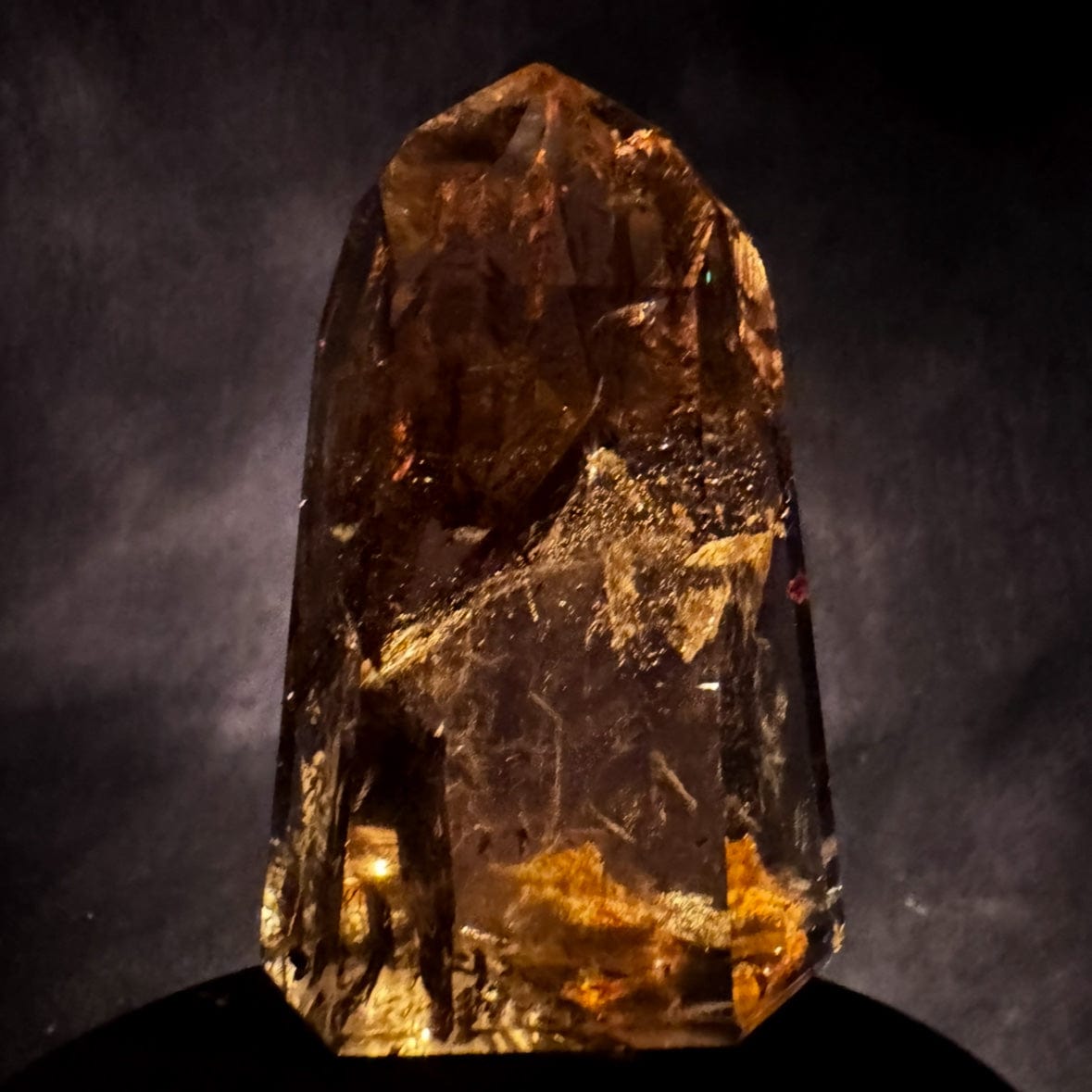 Esté Crystals crystal Smoky Quartz Tower