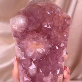 Esté Crystals crystal Statement Pink Amethyst Jolly Tower