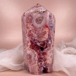 Esté Crystals crystal Sunflower Pink Amethyst Tower