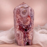 Esté Crystals crystal Sunflower Pink Amethyst Tower