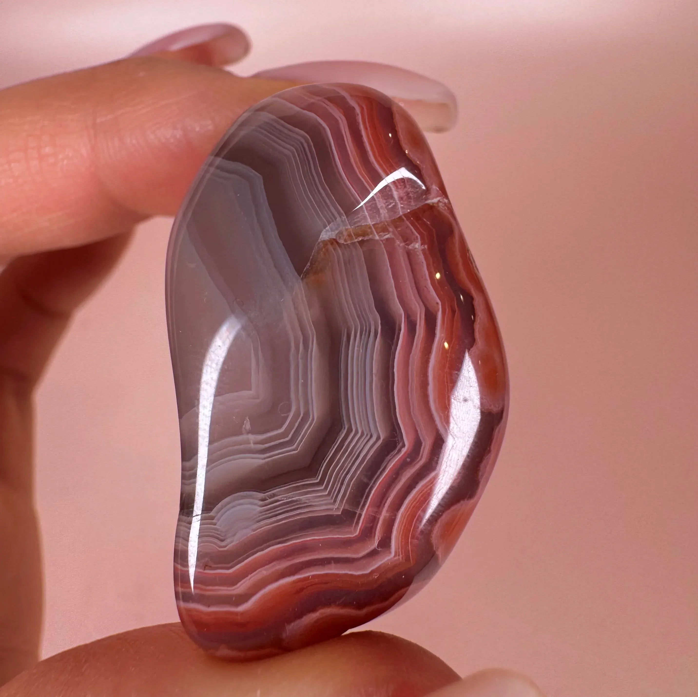 Esté Crystals crystal Swazi Agate Tumble