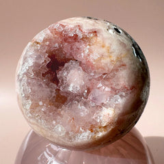Esté Crystals crystal Sweet Jolly Pink Amethyst Sphere