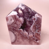 Esté Crystals crystal Talia Pink Amethyst Tower