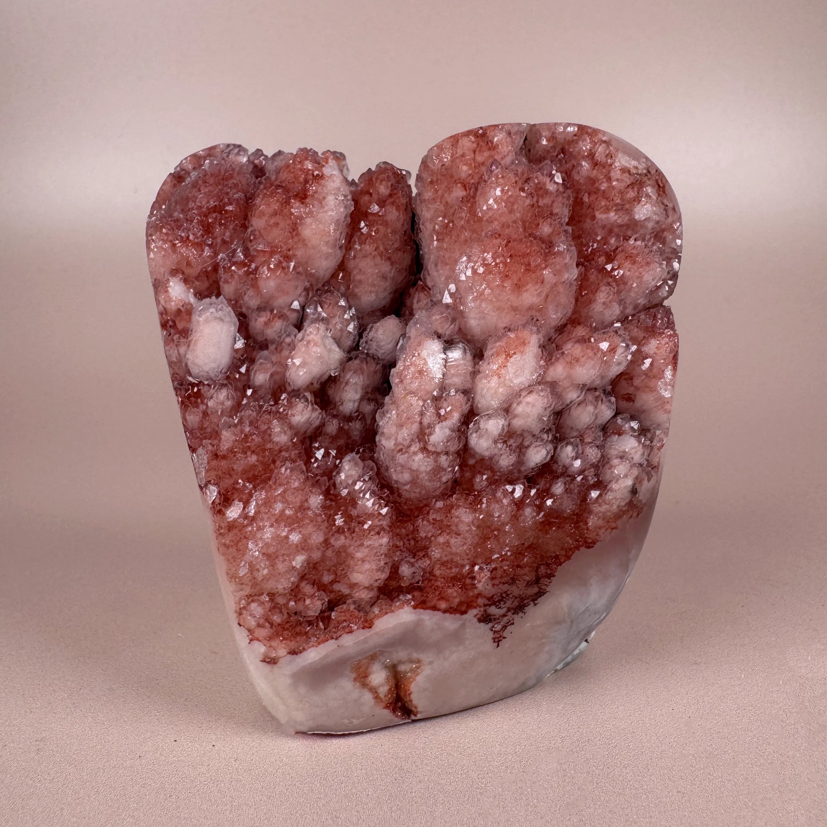 Esté Crystals crystal Valentina Pink Amethyst Freeform