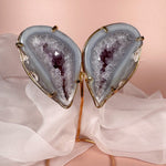 Esté Crystals crystal Violetta Lilac Agate Wings