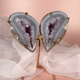 Esté Crystals crystal Violetta Lilac Agate Wings