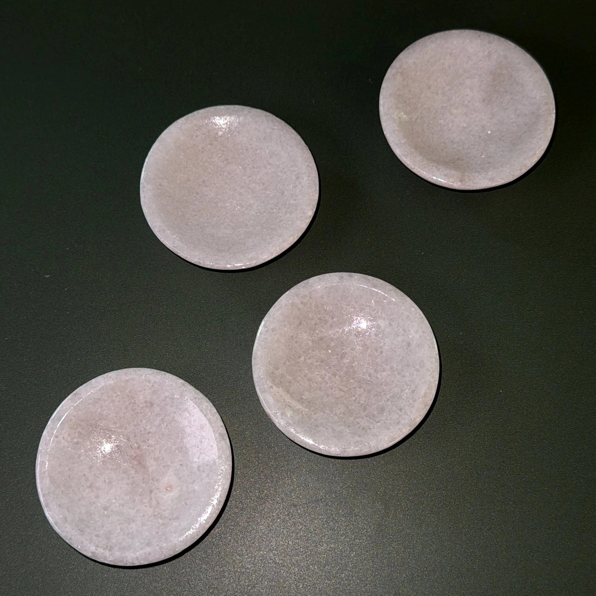 Esté Crystals crystal White Marble Trinket Dish or Sphere Stand