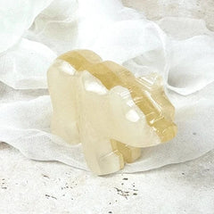 Esté Crystals crystal White Onyx Bear