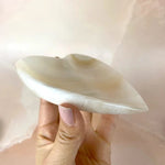 Esté Crystals crystal White Onyx Heart Bowls