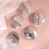 Esté Crystals crystal White Onyx Sphere Stands