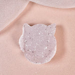Esté Crystals crystal White Sugar Amethyst Cat