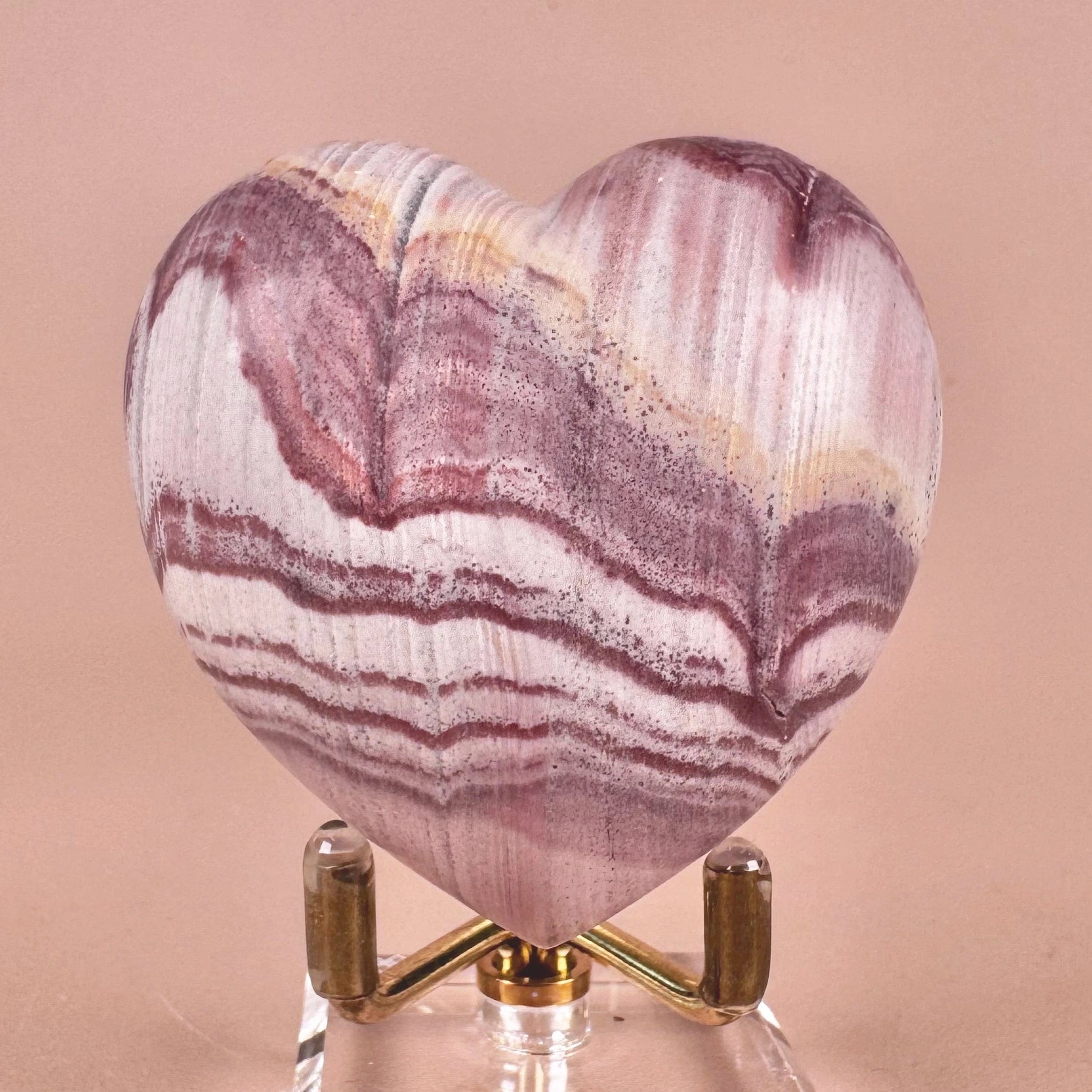 Esté Crystals crystal Wylde Rhyolite Heart
