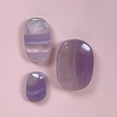 Esté Crystals crystal Yttrium Lavender Fluorite Palms