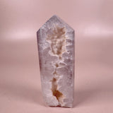 Esté Crystals crystal Zuri White Sugar Agate Tower
