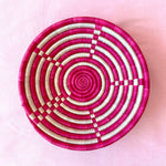 Esté Crystals home decor Hot Pink Fruit Basket