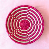 Esté Crystals home decor Hot Pink Fruit Basket
