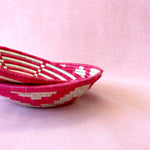 Esté Crystals home decor Hot Pink Fruit Basket