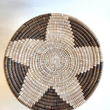 Esté Crystals home decor Large Flat Top Woven Basket