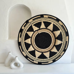 Esté Crystals home decor Large Wall Decor African Basket Shield