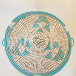 Esté Crystals home decor Turquoise Hamper Basket