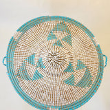 Esté Crystals home decor Turquoise Hamper Basket