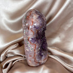Esté Crystals crystal Large Pink Amethyst Freeform