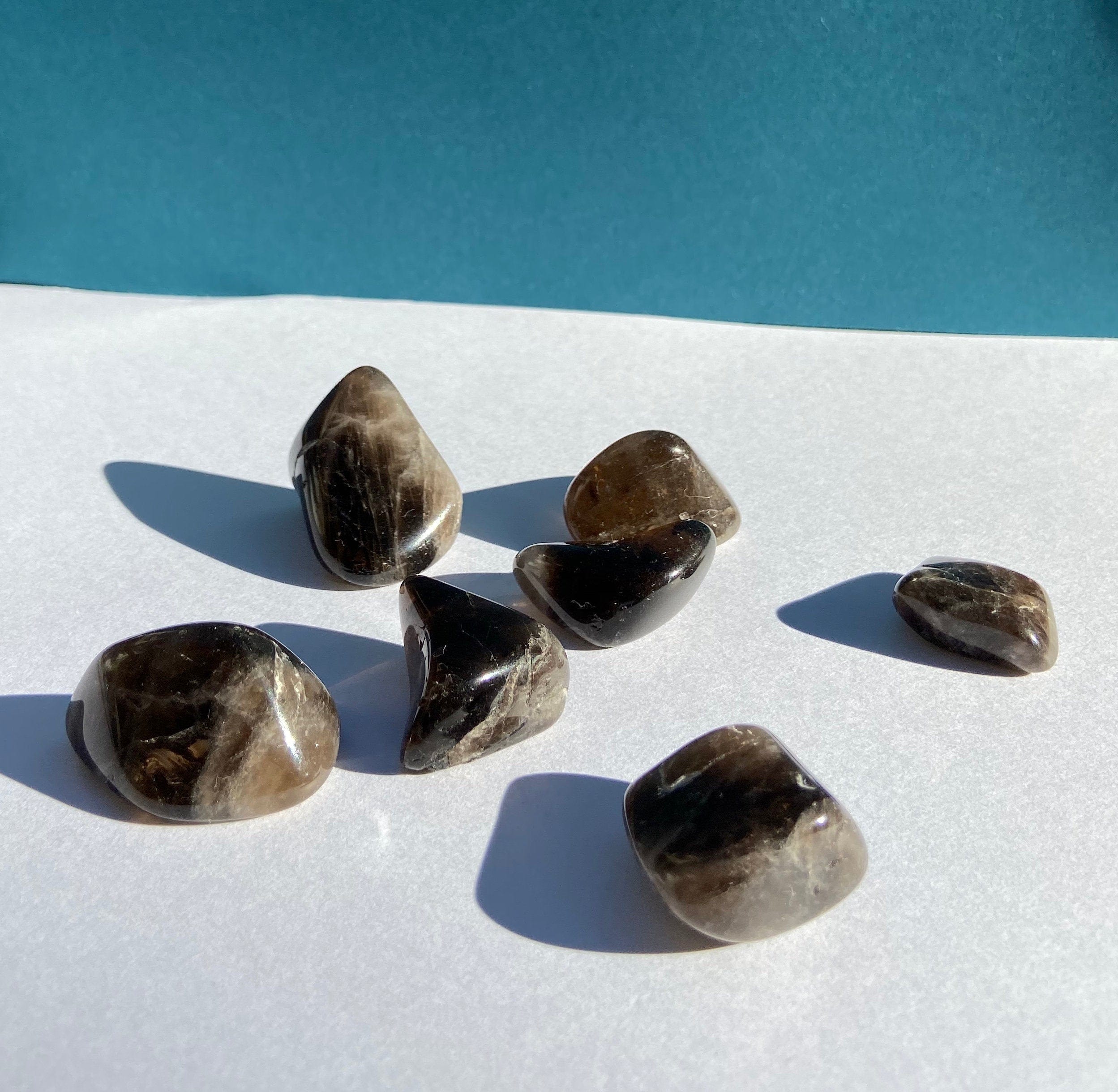 Esté Crystals crystal Smoky Quartz Tumble Stone