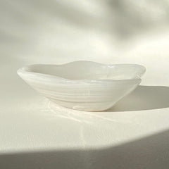 Esté Crystals crystal White Onyx Trinket Crystal Bowls